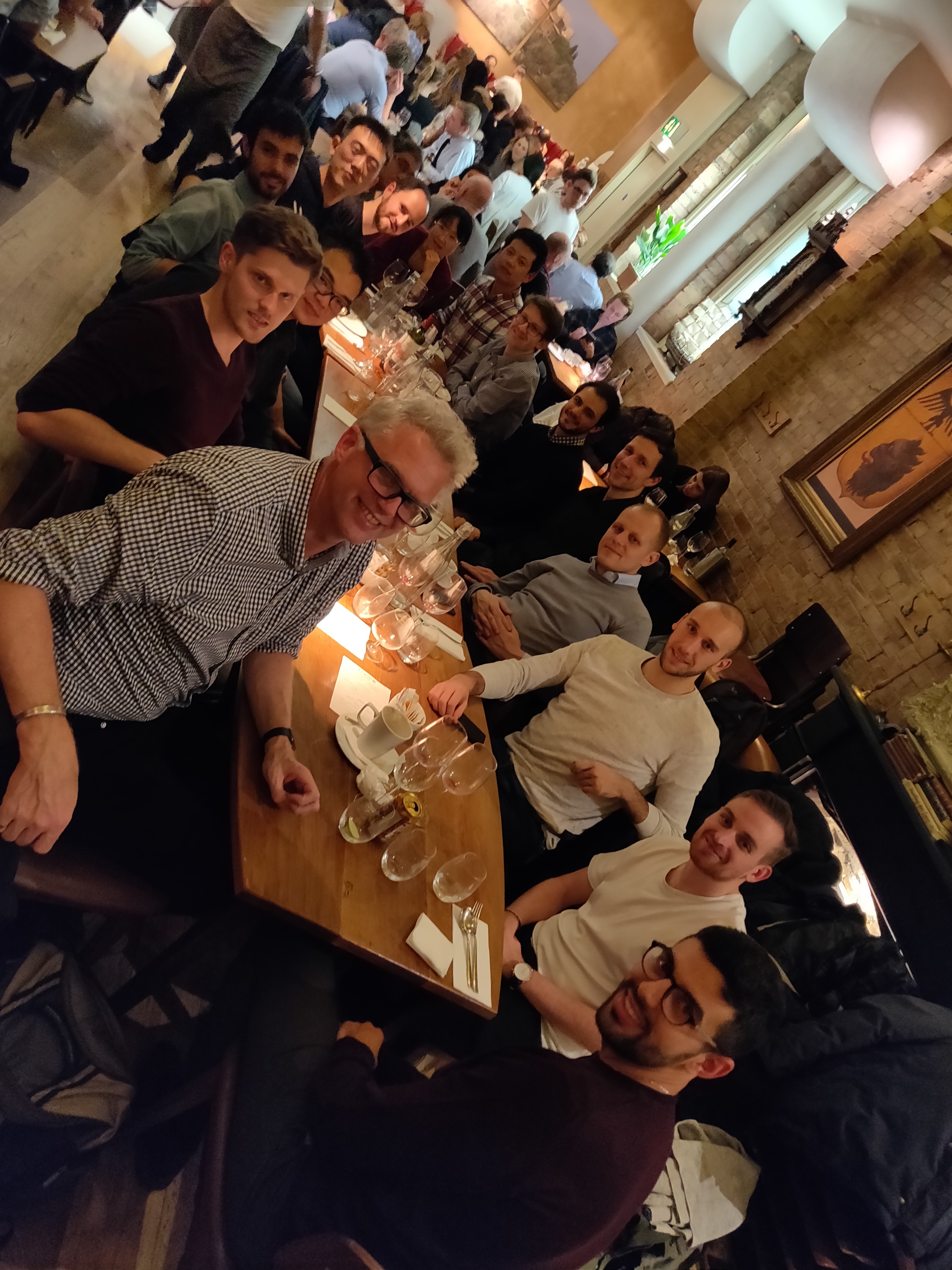 SherwinLab Christmas dinner 2019